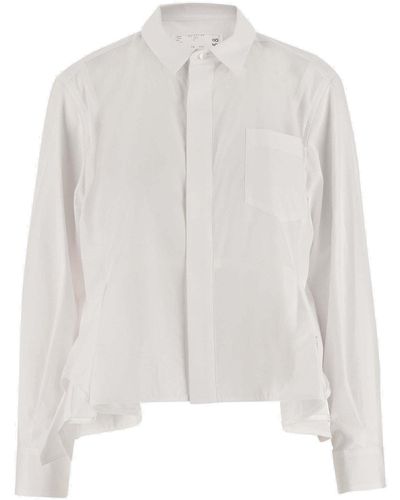 Sacai Cotton Shirt - White