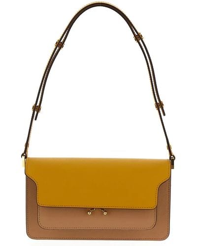 Marni Trunk Bag East West - Yellow