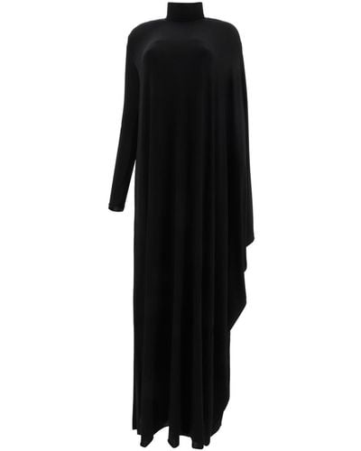 Balenciaga Minimal Maxi Dress - Black