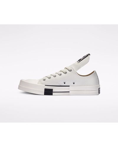 Rick Owens X Converse Drkstar Low-top Sneakers - White