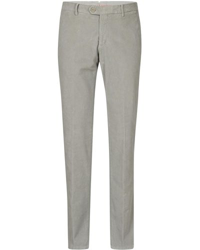 Sartorio Napoli Wrap Straight Pants - Gray