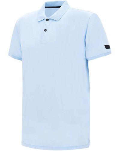 Rrd Gdy Cotton Oxford Polo Shirt - Blue
