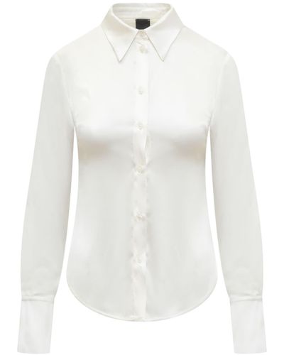 Pinko Criminale Silk Shirt - White