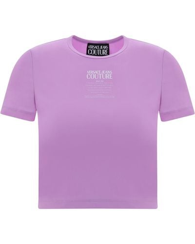 Versace T-Shirts - Purple
