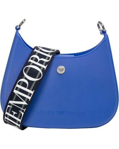 Emporio Armani Gummy Bag Gummy Bag Hobo Bag - Blue