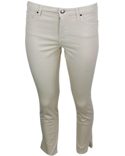 Armani 5-Pocket Pants - Gray