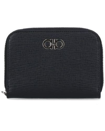 Ferragamo Logo Card Holder - Black