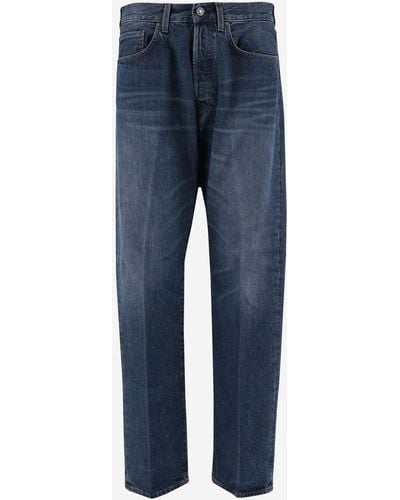 Made In Tomboy Cotton Denim Jeans - Blue