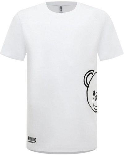Moschino Teddy Cotton T-shirt - White