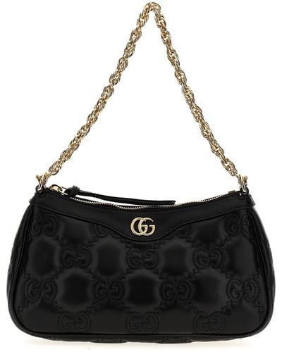 Gucci gg Matelassè Shoulder Bag - Black