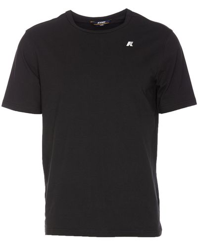 K-Way Adame Logo T-Shirt - Black