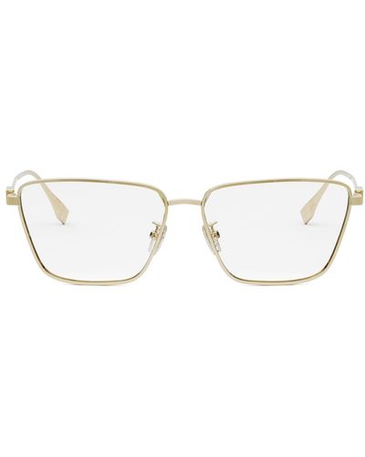 Fendi Fe50071U 030 Glasses - Brown