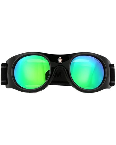 Moncler Shield Mountaineering Goggles - Green
