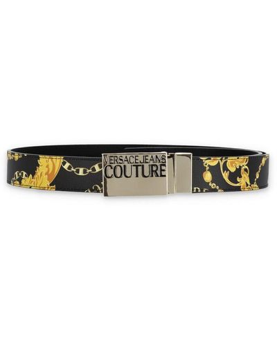 Versace Jeans Couture Belts Black - White