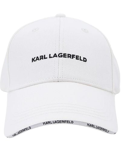 Karl Lagerfeld Hat - White