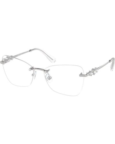 Swarovski Sk1014 4013 Glasses - Metallic