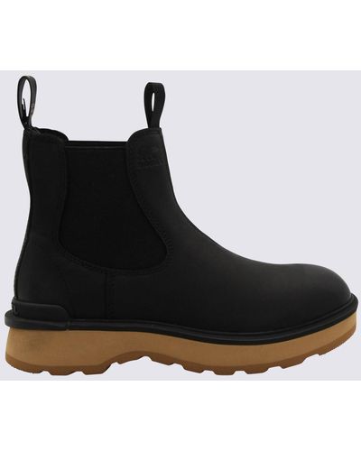 Sorel Leather Chelsea Boots - Black