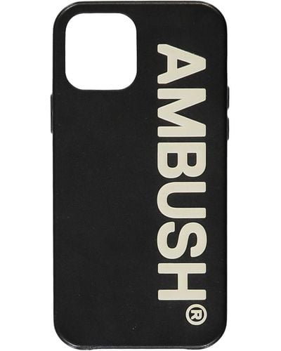 Ambush Logo Detail Iphone 12 Pro Case - Black
