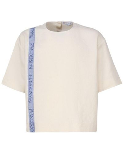 JW Anderson T-Shirt With Logo - White