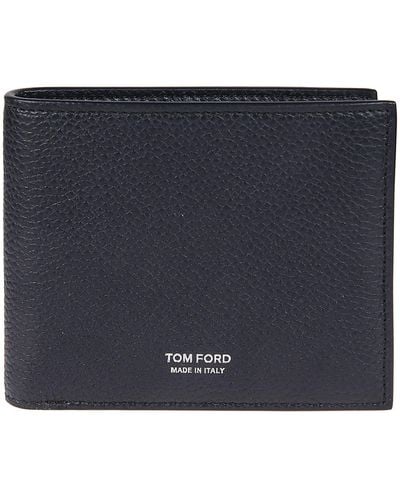 Tom Ford Classic Bifold Wallet - Blue