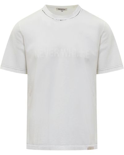 Premiata T-Shirt With Print - White