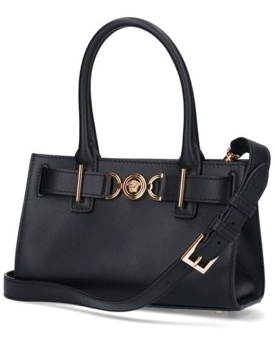 Versace Medusa 95 Shopper Handbag - Black