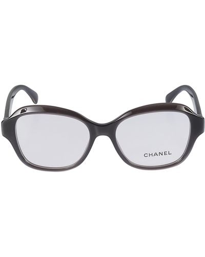 Chanel Square Glasses - Brown