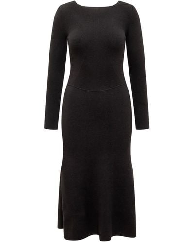 Victoria Beckham Circle Dress - Black
