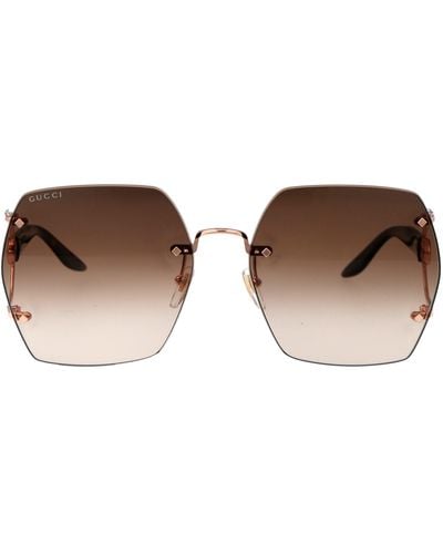 Gucci Gg1562s Sunglasses - Brown