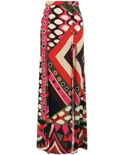 Emilio Pucci Skirts - Red