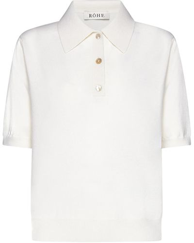 Rohe Polo Shirt - White