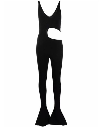Stella McCartney Cut Out Jumpsuit - Black