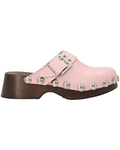 Ganni Retro Clogs - Pink