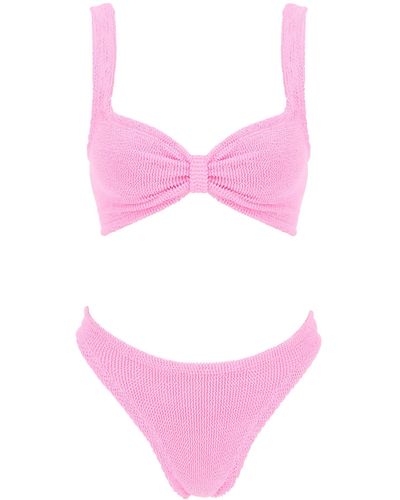 Hunza G Bonnie Bikini Set - Pink