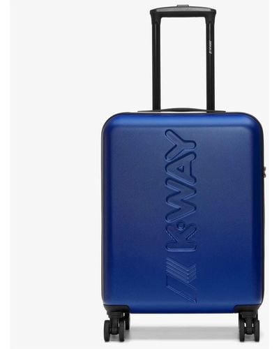 K-Way Trolley Piccolo Con Logo Luggage - Blue
