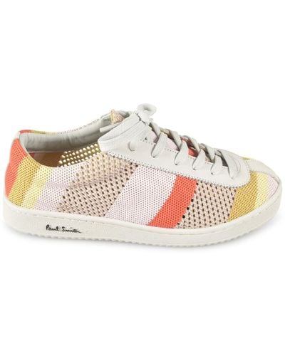 Paul Smith Retro Stripe Sneakers - Pink