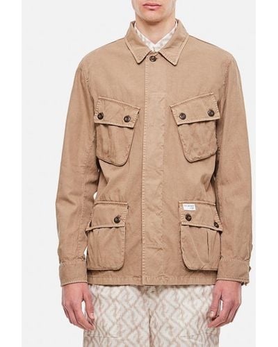 Fay Field Jacket Archive - Natural