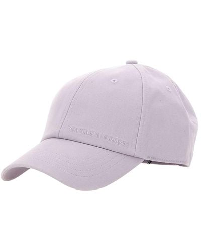 Canada Goose Baseball Cotton Hat - Purple