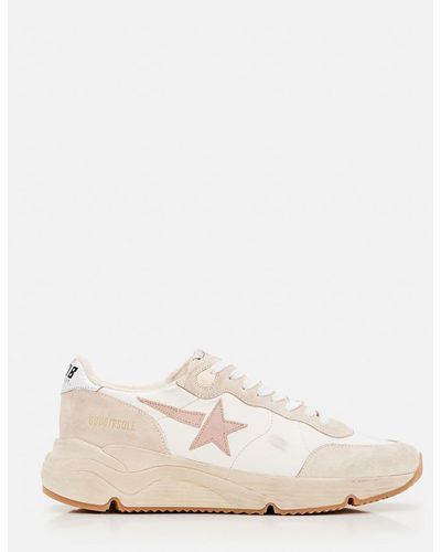 Golden Goose Running Trainers - Natural