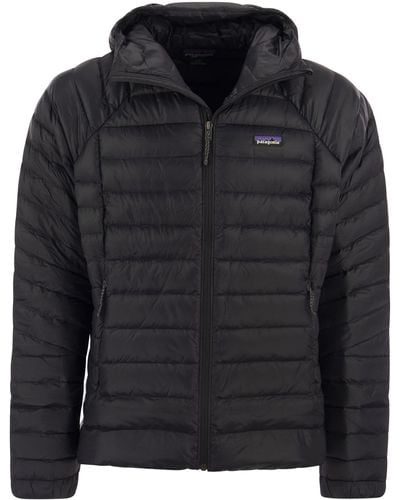 Patagonia Hooded Down Jacket - Black