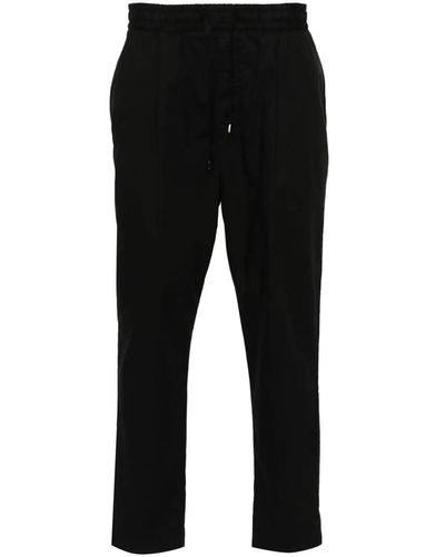 Jacob Cohen Daniel Low Carrot Fit Trouser - Black