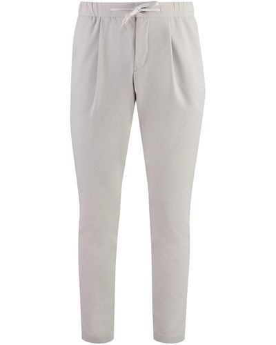 Herno Technical Fabric Pants - Gray