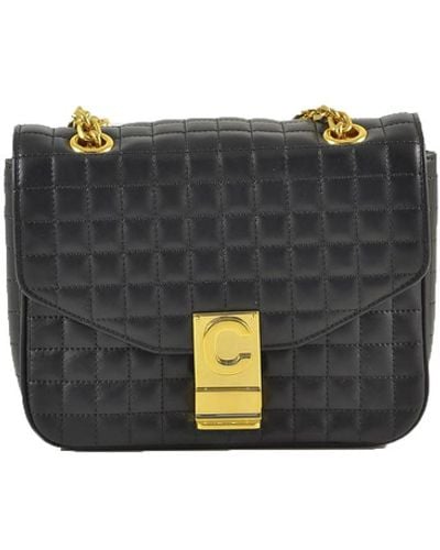 Celine S Handbag - Black
