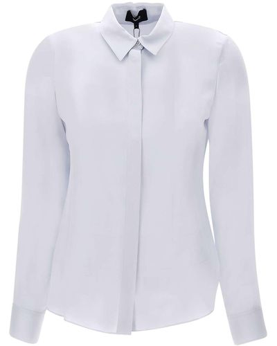 Theory Classic Silk Shirt - White