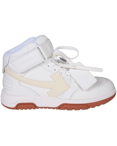 Off-White c/o Virgil Abloh Out Of Office Mid Trainers - White