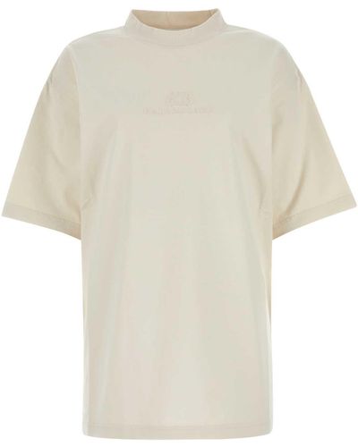 Balenciaga Cotton T-Shirt - White