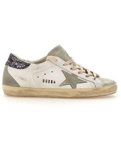 Golden Goose "super Star Classic" Leather Sneakers - White