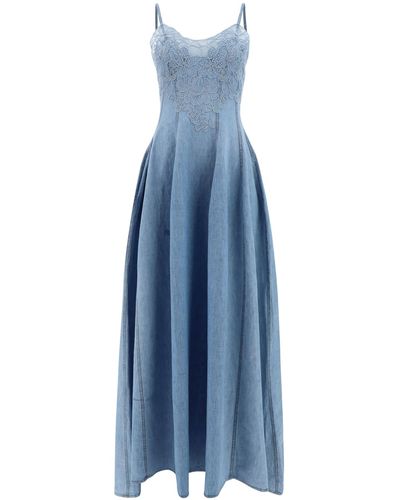 Ermanno Scervino Dresses - Blue
