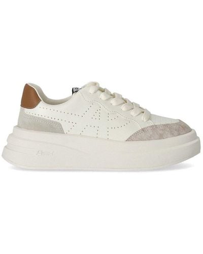 Ash Impuls Bis Perforated Detailed Chunky Sneakers - White