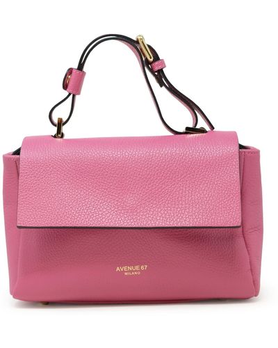 Avenue 67 Elettra Xs Leather Bag - Pink